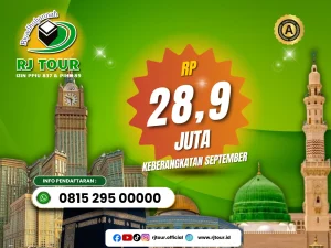 Umrah Ekonomis 9 Hari – 15 Sep