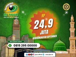 Umrah UMR (Umrah Maksimal Rasanya) 9 Hari – 02 Sep